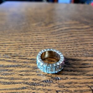 BaubleBar Gold and Blue Women's Ring